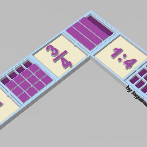 MATHEMATIC DOMINO GAME: 4- Fractions and Decimals