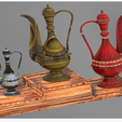 4.png Art of mughal empire islamic mughal art arabic pot mughal pot arabic calligraphy pot antique pot isl