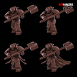 B9.png Sergeant – Space Knights - Pistols and Melee Weapons.