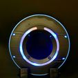 20210709_034640.jpg Tron Legacy Identity Disc / Tron Light Disk | Thematic Display Plinth & Wall Mount Included | By Collins Creations 3D