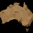 3.png Topographic Map of Australia – 3D Terrain