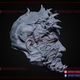 Venom_head_sculpt_3d_print_model_09.jpg Venom Tom Hardy Head Sculpt for Custom Action Figures