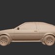 toyota-corolla-ae86-trueno-3d11.jpg Toyota Corolla AE86 Sprinter Trueno - JDM Drift Legend - High-Detail 3D Printable