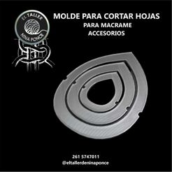 MOLDE-HOJA.jpg STL file Sheet Mold for Macrame・3D printing design to download