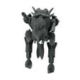 Space-Elf-Walker-1-unpainted-Mystic-Pigeon-Gaming-6.jpg Walker Mech Gun Platform (60mm base, space elf proxy)