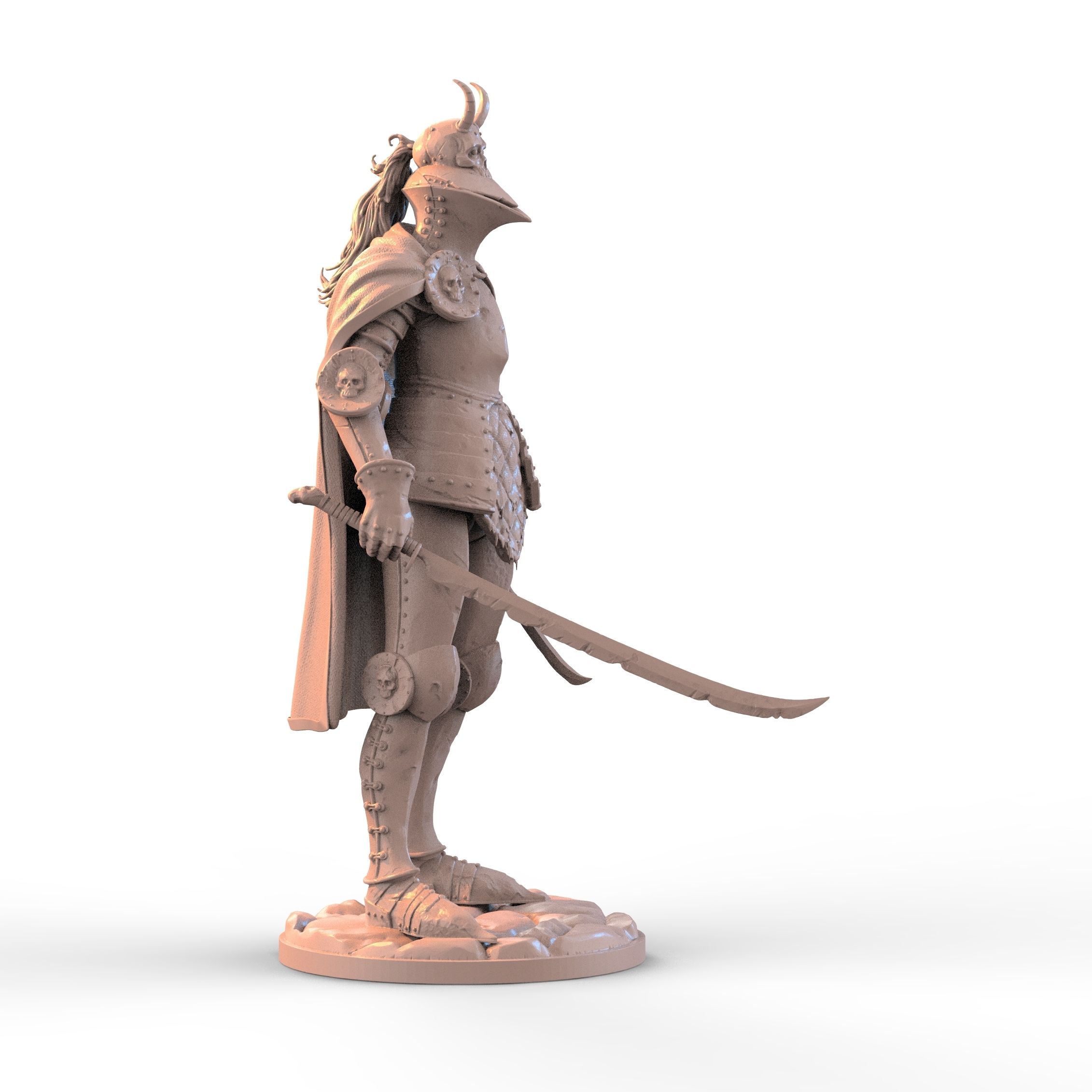 Download STL file Death Knight (Inspired by Oliver Odmark's concept ...