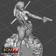 Bad ASS Nun impressao15.jpg Bad ASS Nun - 3D Figure Printable