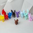 square-eeveelutions-3D-print-models01.jpg Umbreon Low Poly Pokemon