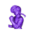RANMA MALE FIGURE.stl Ranma ½ - Dual Bust Diorama - 3D Model STL (Presupported)