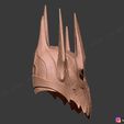 16.jpg Sauron Helmet - Lord Of The Rings 3D print model