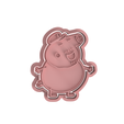 Grandpa.png Peppa Pig Full Character Set Cookie Cutter (For Personal Use)