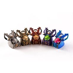 IMG_0394.jpg Fichier STL Porte-clés Samouraï - Guerrier du Japon - Fichiers numériques pour impression 3D - Porte-clés pour clavier mécanique・Design pour imprimante 3D à télécharger