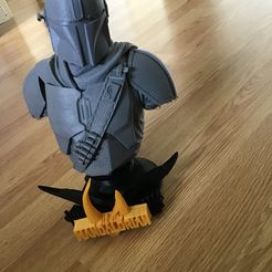 Mandalorian Bust - Star Wars 3D Models - Tested and Ready for 3D printing