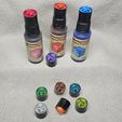 Skull-Head-AP.jpg Archivo STL SKULL HEAD - ARMY PAINTER 1.0 & 2.0 SPEED PAINT SPEEDPAINT COLOR SWATCH CAP - 17ML & 18ML・Diseño de impresora 3D para descargar