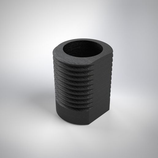 M12-blank-M18.jpg Shift knob adapter M12 blank to M18x1.5