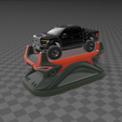 Base-diseño-Raptor-stl-4.png 🛻 受猛禽启发的风火轮底座 - 强劲的 3D 设计 🛻 受猛禽启发的风火轮底座 - 大胆的 3D 设计