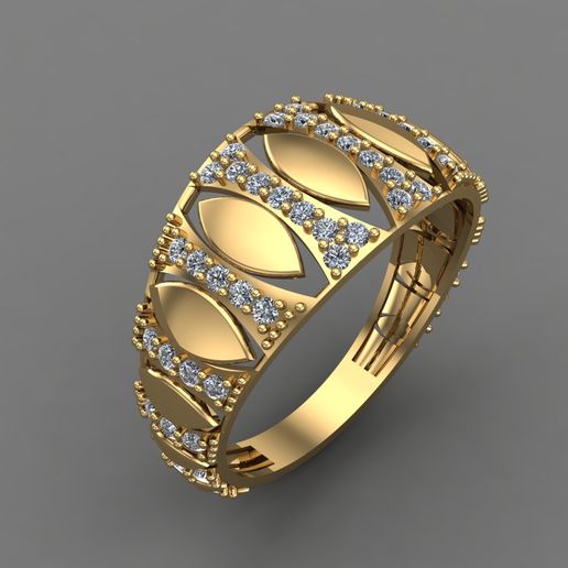 WOMEN RING - 3DM RENDER DETAIL 3D PRINT MODEL - 3D model