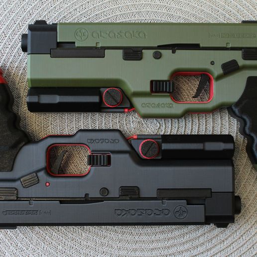 🔫 JKE-X2 Kenshin - Iconic Arasaka Pistol Replica Model