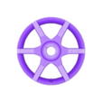 WHEEL TSW EVO R II -1.stl 1/18 WHEEL TSW EVO R II - NISSAN NISMO R400 LMGT1 / LIBERTY WALK / PORSCHE /SUBARU STI WRX / BMW / FORD/ NISSAN / GTR / MITSUBISHI EVO / AE86 / MUGEN / TYPE R / SPEEDLINE / PRODRIVE /MERCEDES /