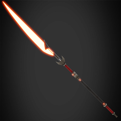 BanePikeFrontal.png Fichier STL Star Wars Darth Bane Pike pour Cosplay・Objet imprimable en 3D à télécharger