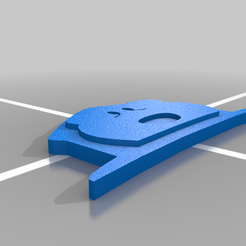 bear_in_the_big_blue_house_logo-Plane.png Fichier 3D gratuit Logo de l'ours dans la grande maison bleue・Modèle à télécharger et à imprimer en 3D