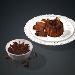 0.jpg Archivo STL CAKE Cocina Comida y bebida Cortadores de galletas HOME CAKE・Modelo para descargar y imprimir en 3D