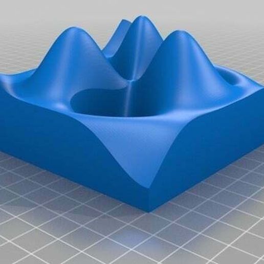Descargar archivo STL gratis surf2solid.py • Diseño para la impresora
