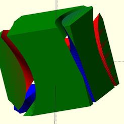 cube_gap.jpg Descargar archivo SCAD gratis rompecabezas de trisección de cubos (personalizable) • Diseño para la impresora 3D, aeropic
