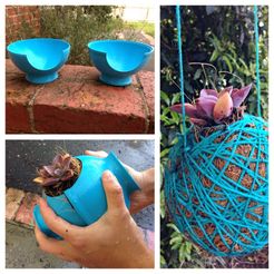 IMG_6375.JPG STL file Tool for making Hanging Yarn Planter・3D printer design to download