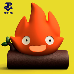 MA_007.png STL file CALCIFER_ CHIBI_ ANIME・3D print design to download