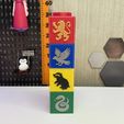 CuboHogwarts-2.jpg Escola de Magia - Jogo de Cubos Empilháveis - Blocos Modulares de Hogwarts - FDM STL / 3MF - Sem AMS / Várias peças