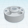 front.png Adapter for Anycubic Vyper and Phaetus Dragon UHF Hotend