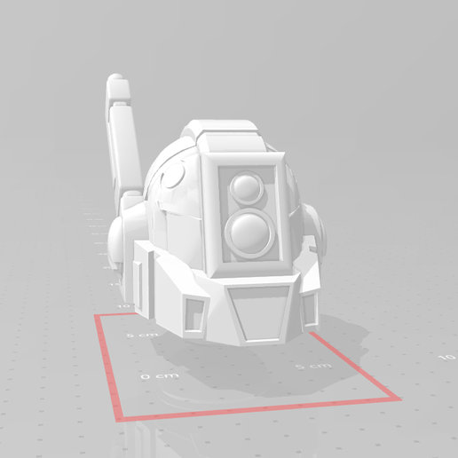 Gue'Ron'Vesa Helmets - Set 2 3D model