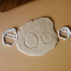 molang2.jpg Fichier STL x2 Pâte à biscuits pour les personnages Molang et Piu-piu・Design pour imprimante 3D à télécharger
