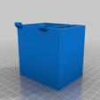 Trash.png Anycubic i3 Mega / i3 Mega S Filament Waste Box and Tool Holder (Voltage Switch Cover)
