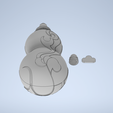 Screenshot_2.png STL file Honkai: Star Rail - Bailu Accessories / Gourd・3D printing template to download