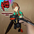 CGImages14.png How to Train Your Dragon Toothless MultiColor Flexi Print-In-Place + figure & keychain