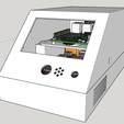 Front.png Controller Box for Ardiuno/Ramps for 3D printer