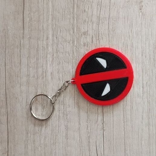 deadpool keychain - 3D model önizlemesi