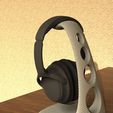 Model_7_3.jpg HEADPHONE STAND - MODEL 7 - STRUCTURED SURFACE