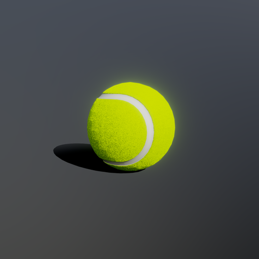 Realistic Tennis Ball