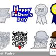 Slide3.JPG SET OF 8 FATHERS DAY COOKIE CUTTERS