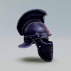 Helmet-1.png Gladiator Helmet- 3D ART