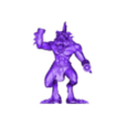 Sahuagin_Pose_3.stl Модульные миниатюрные устройства Sahuagin (DND, PATHFINDER, TABLETOP)