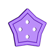 Star Button.stl Большая пуговица
