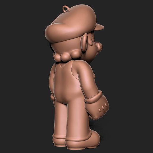 4.jpg Super Mario keychain