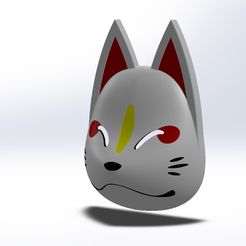 Masque-kitsune-classic-1-1.JPG Kitsune Mask