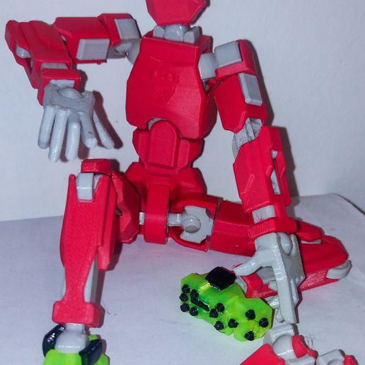 Dummy 13 Football Pack Nº7 (150%) - Ronaldo-Style Head, Jersey Torso, Soccer Cleats | STL + 3MF + Orca Project