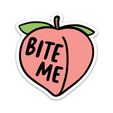 Bite-me.png Cookie Cutter - Bite Me - Naughty - Peach - Woman's butt