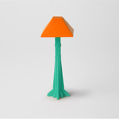 download-6.png Free STL file Arts and Crafts Floor Lamp・3D printing template to download